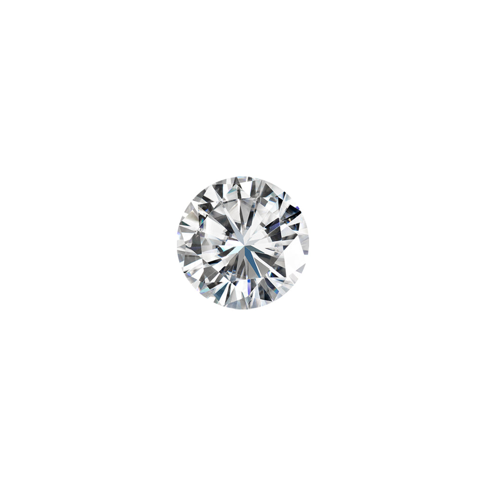 Forever One 0.23CTW DEW Round Colorless Brilliant Cut Moissanite