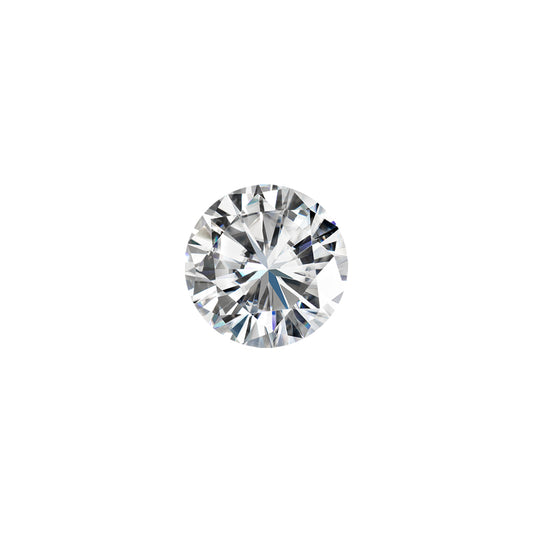 Moissanite 0.16CTW DEW Round Near-Colorless Brilliant Cut Moissanite