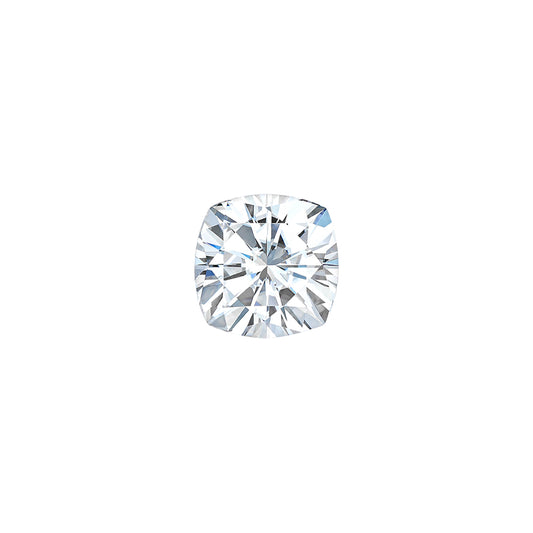 Moissanite 0.33CTW DEW Cushion Near-Colorless Brilliant Cut Moissanite