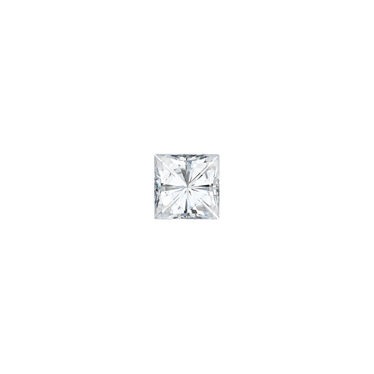 Moissanite 0.12CTW DEW Square Colorless Brilliant Cut Moissanite