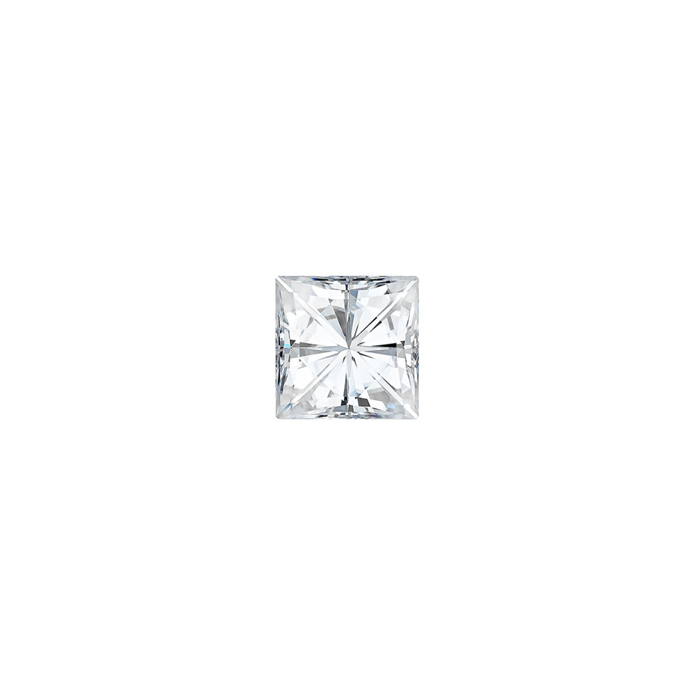 Moissanite 0.18CTW DEW Square Colorless Brilliant Cut Moissanite