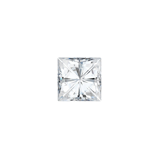 Moissanite 0.41CTW DEW Square Colorless Brilliant Cut Moissanite