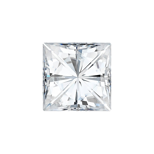 Moissanite 1.70CTW DEW Square Colorless Brilliant Cut Moissanite