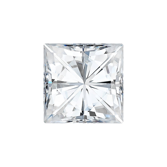 Moissanite 2.10CTW DEW Square Colorless Brilliant Cut Moissanite