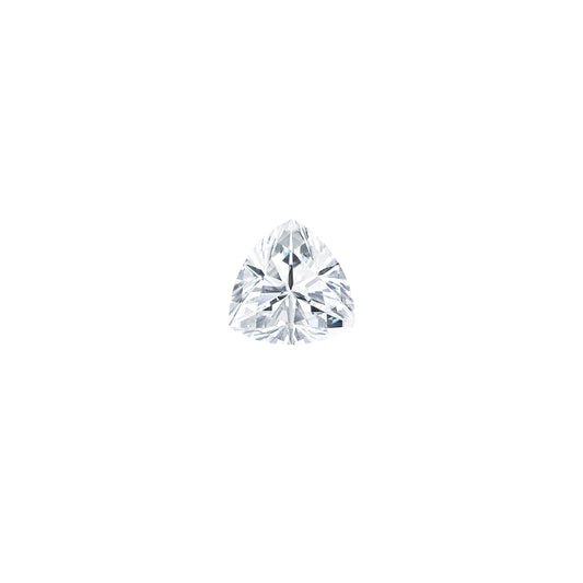 Moissanite 0.14CTW DEW Trillion Near-Colorless Brilliant Cut Moissanite