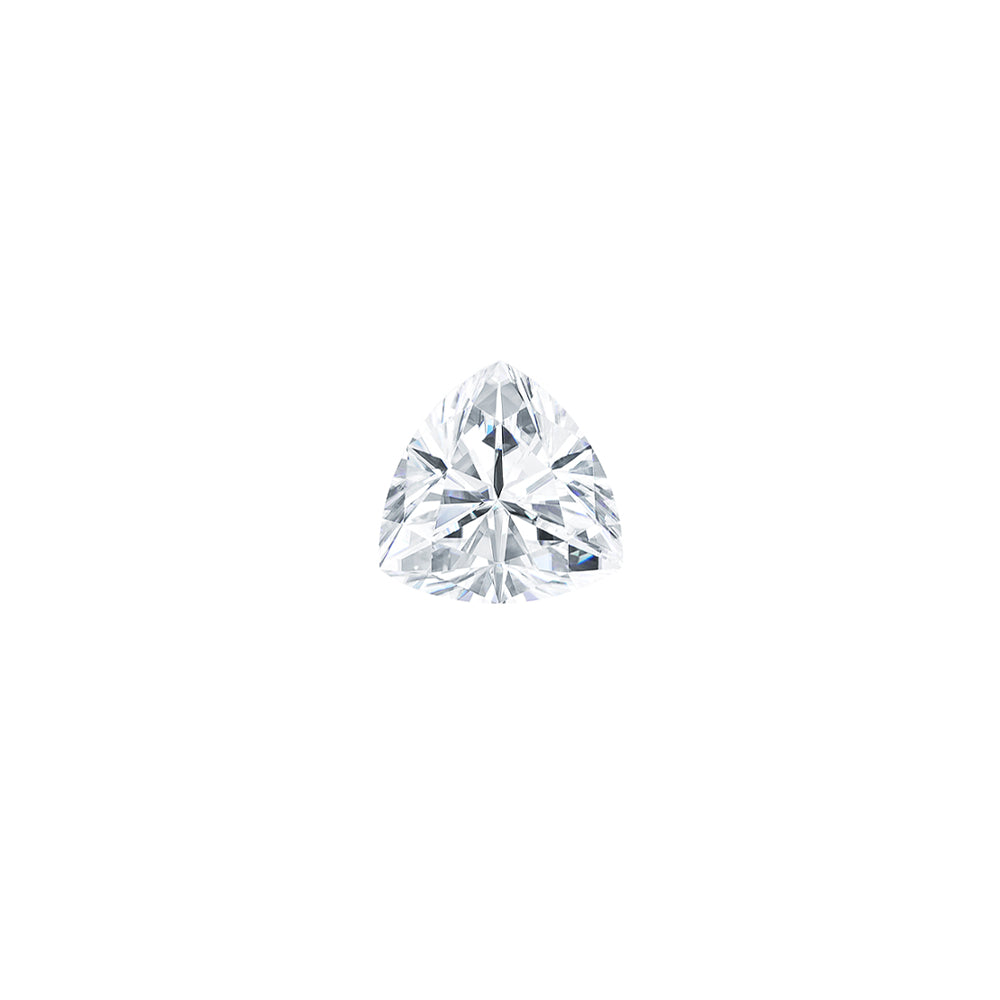 Forever One 0.20CTW DEW Trillion Colorless Brilliant Cut Moissanite