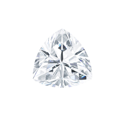 Moissanite 1.60CTW DEW Trillion Near-Colorless Brilliant Cut Moissanite