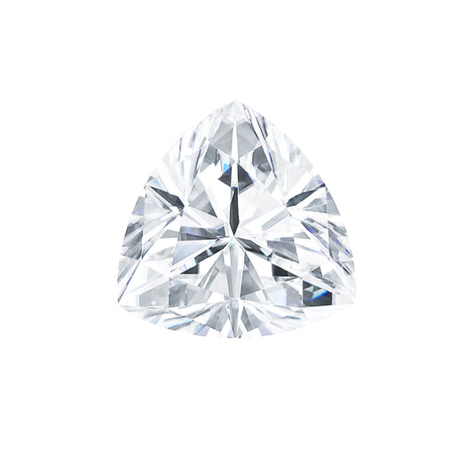 Moissanite 1.80CTW DEW Trillion Colorless Brilliant Cut Moissanite