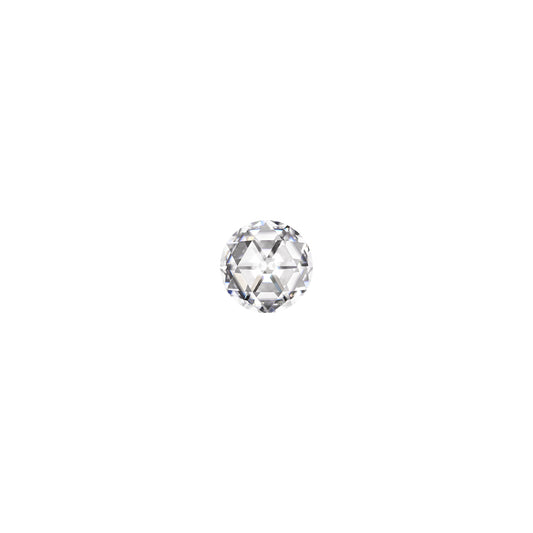 Moissanite 0.05CTW DEW Round Near-Colorless DuetRose Cut Moissanite