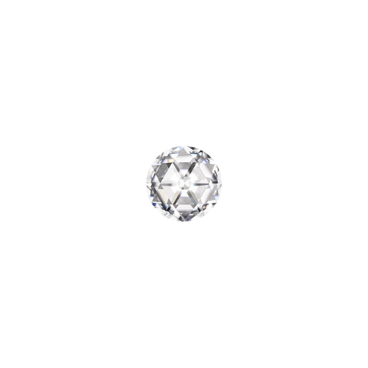 Moissanite 0.10CTW DEW Round Near-Colorless DuetRose Cut Moissanite