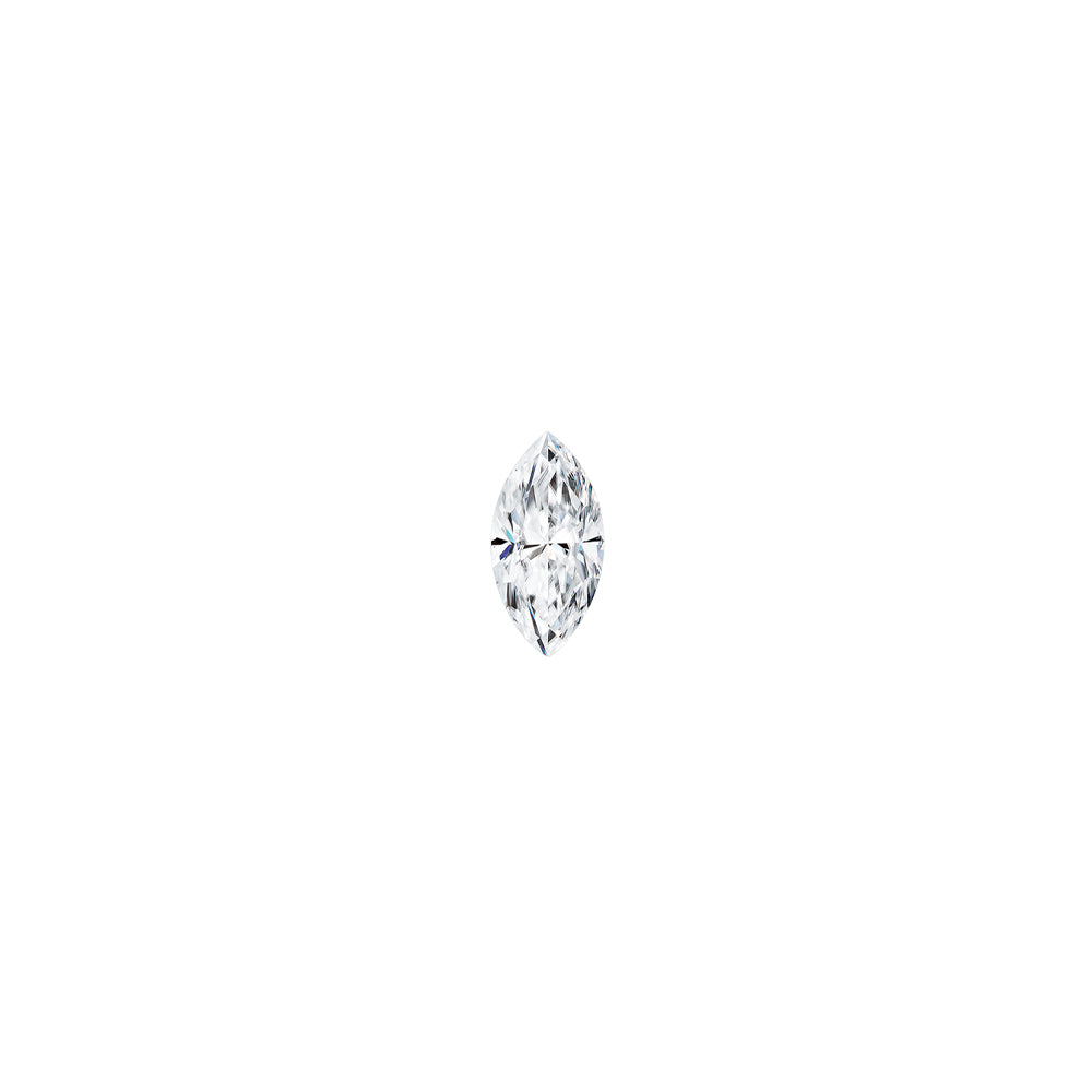 Moissanite 0.03CTW DEW Marquise Colorless Brilliant Cut Moissanite