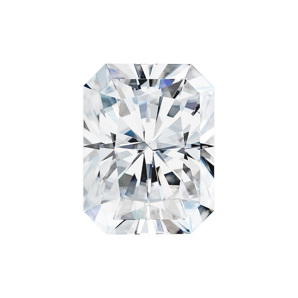 Forever One 2.30CTW DEW Radiant Colorless Modified Brilliant Cut Moissanite