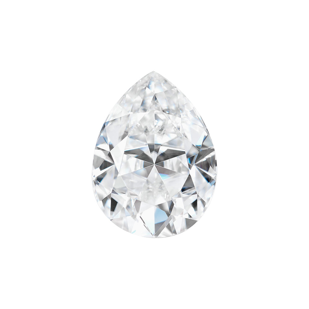 Forever One 1.20CTW DEW Pear Near-Colorless Brilliant Cut Moissanite