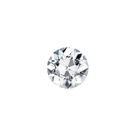 Moissanite 0.37CTW DEW Round Colorless Old European Cut Moissanite