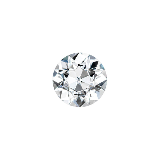 Moissanite 0.50CTW DEW Round Colorless Old European Cut Moissanite