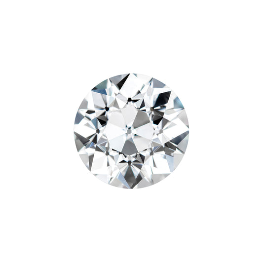 Moissanite 1.10CTW DEW Round Near-Colorless Old European Cut Moissanite