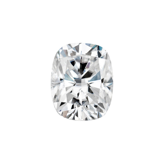 Moissanite 1.00CTW DEW Elongated Cushion Colorless Brilliant Cut Moissanite