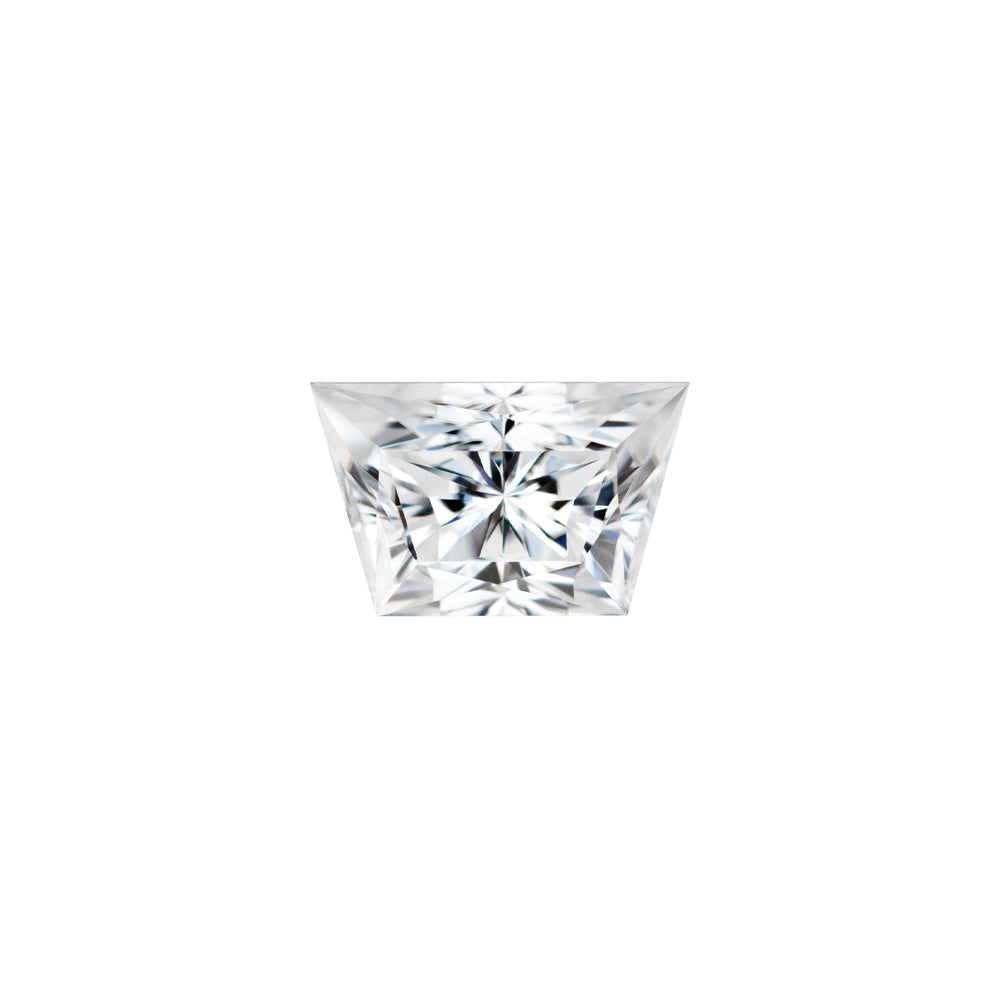 Forever One 0.50CTW DEW Trapezoid Colorless Brilliant Cut Moissanite