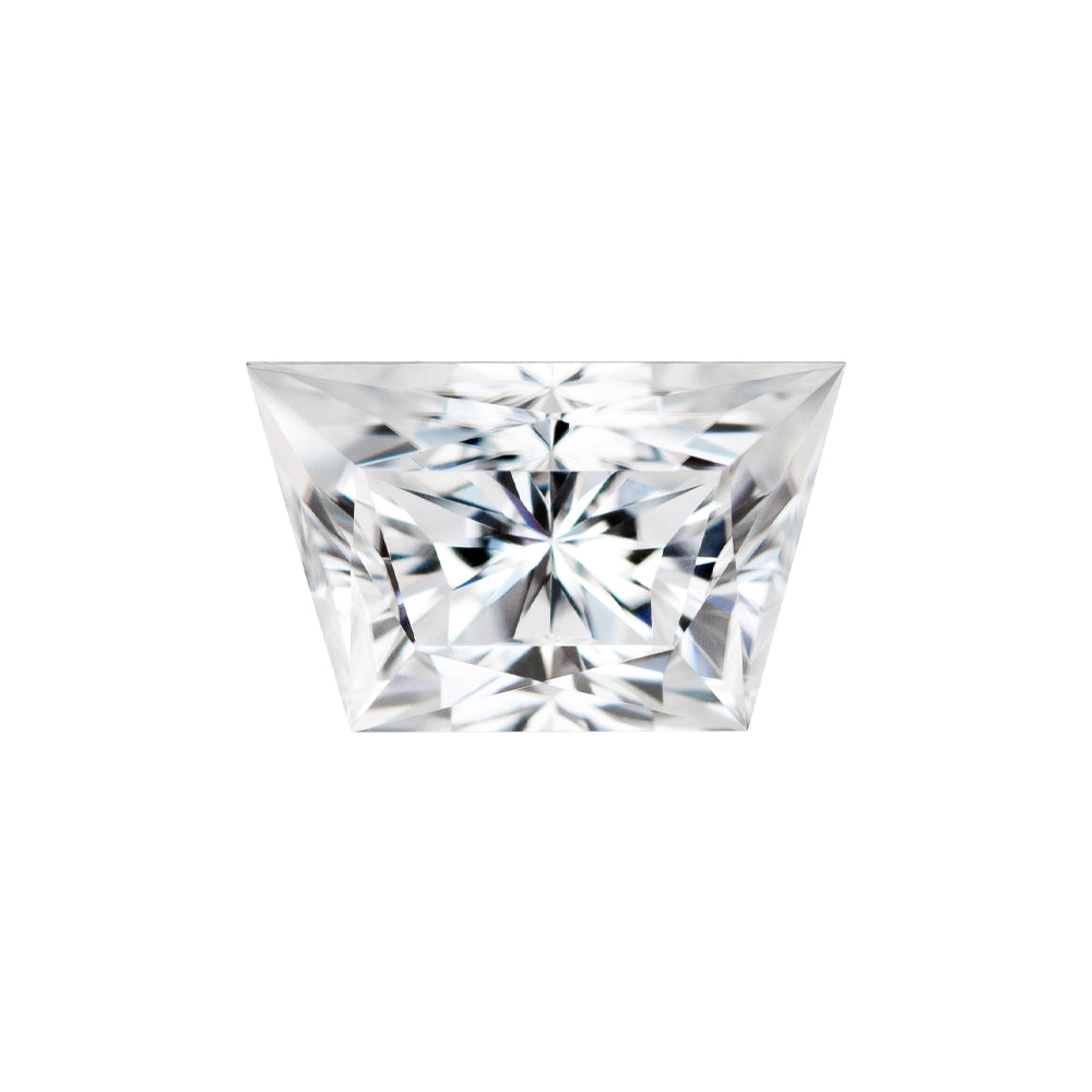 Moissanite 1.06CTW DEW Trapezoid Colorless Brilliant Cut Moissanite