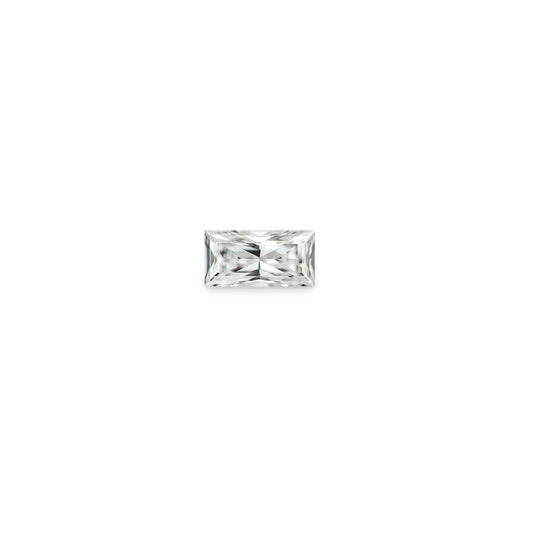 Moissanite 0.05CTW DEW Straight Baguette Colorless Modified Brilliant Cut Moissanite